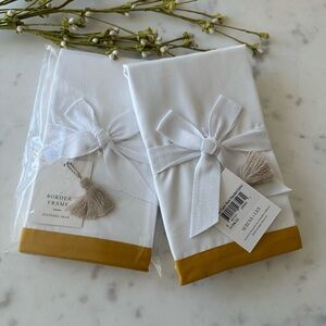Serena and Lily Border frame pairs of shams